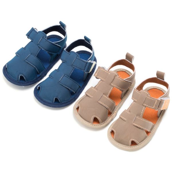 

baby boys pu sandal child summer boys fashion sandals sneakers infant shoes baby sandals shoes 0-18m new hvlv, Black;red