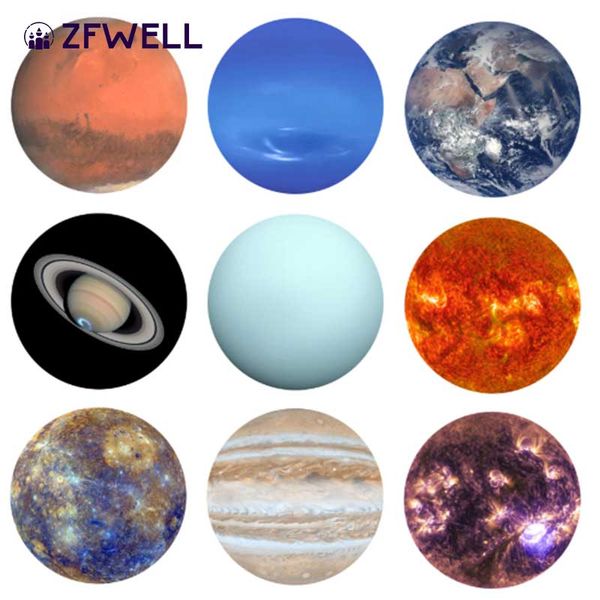 2019 Zfwell Solar System Planet Print Pattern Cake Plug In Flag Post Set Aerospace Boys Birthday Theme Party Diy Decorative Pro9 From Rosaling 3357