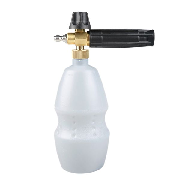 

professional pressure washer snow foam lance foam cannon with adjustable spray nozzle,1/4 inches quick connect 4000psi