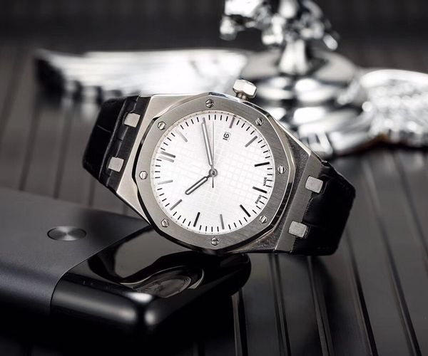 

2020 men s luxury watches sapphire 8215 full automatic watch machinery 40x12mm men watch 50m waterproof business, Slivery;brown