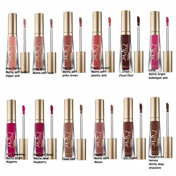 

Makeup Melted Lip Gloss Sexy Make Up Faced Melted Matte Liquified Long-Wear Matte Lipsticks