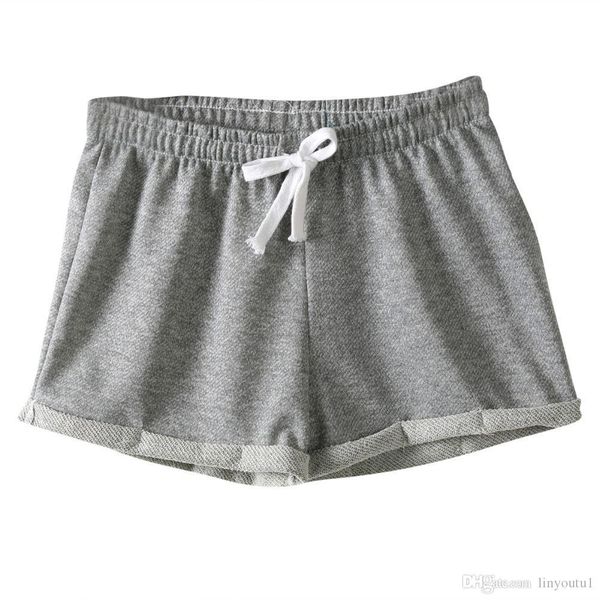 

горячие продажи европейский стиль женщины шорты причинно хлопок sexy home короткие женские фитнес шорты, White;black