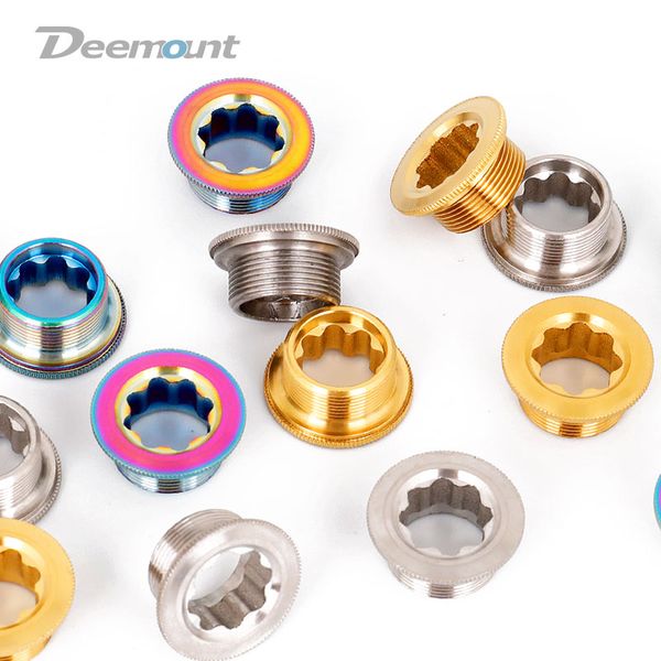 

deemount titanium alloy tc4 bolt m20*8mm for bottom bracket crank arm crankset bike ti screws scw-011 3 colors