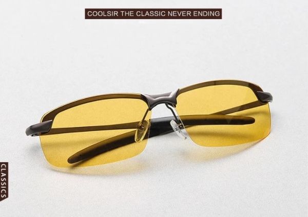 

night vision goggles yellow polarized lens fashion glasses wholesale
