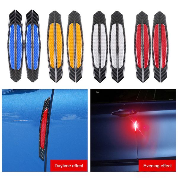 

car reflective strip anti-collision warning safety mark for kia rio k2 ceed sportage 3 sorento cerato armrest picanto soul