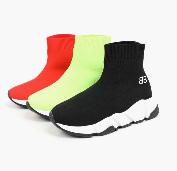 

kids fashion sport shoes brand letter printed solid color breathable sneakers boys girls child causal active running shoes 3 colors, Black;red