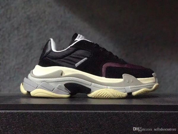 

mens womens running shoes paris 2.0 triple-s distressing sneaker luxury dad sports tennis zapato shoes with box ing