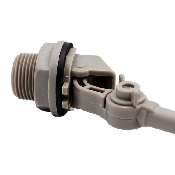 

plastic water float ball valve shut off 1/2 3/4 inch automatic feed fill fish tank aquarium water humidifier valve