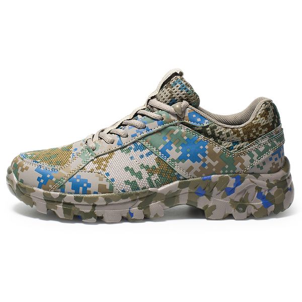 

camouflage hiking shoes army boots men anti skid mountain sneakers women summer sport shoes hardwearing outdoor camping