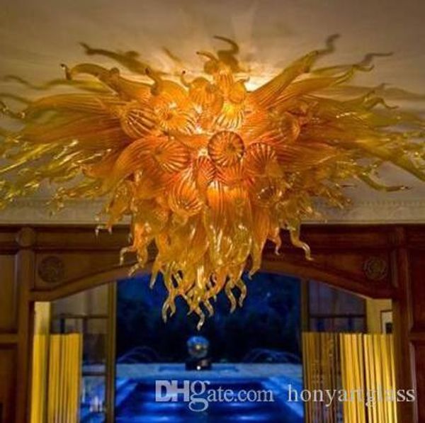 

ac led bulbs 110v/240v handicraft fashionable murano glass crystal hanging led chandelier