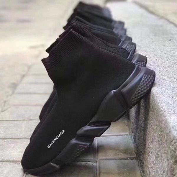 

2020 новый бренд мужская женская скорость тренер slip-on дизайнерские кроссовки air шерсть вязать носок мода роскошные носки сапоги спортивн