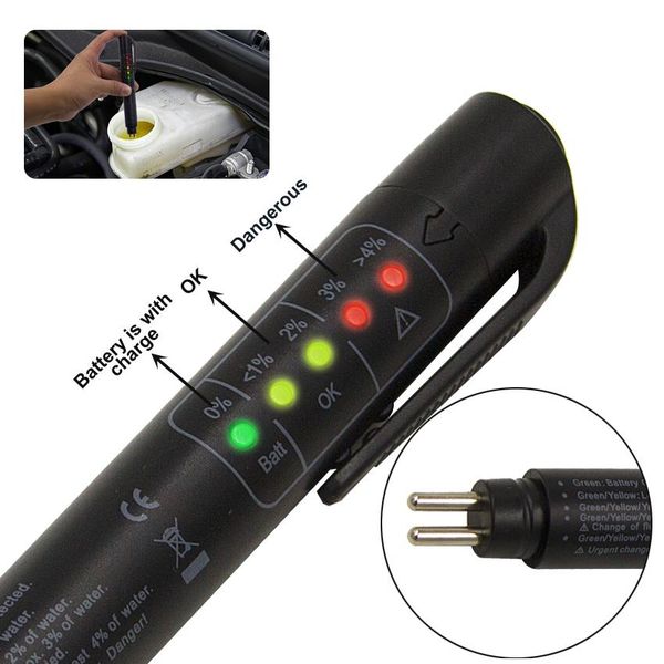 

obd2 auto brake fluid tester pen for dot3/dot4 brake liquid automotive diagnostic pen testing tool car accessories