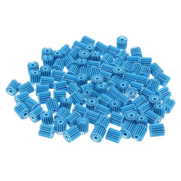 

new set of 300 biochemical bio balls filter media for fish pond blue