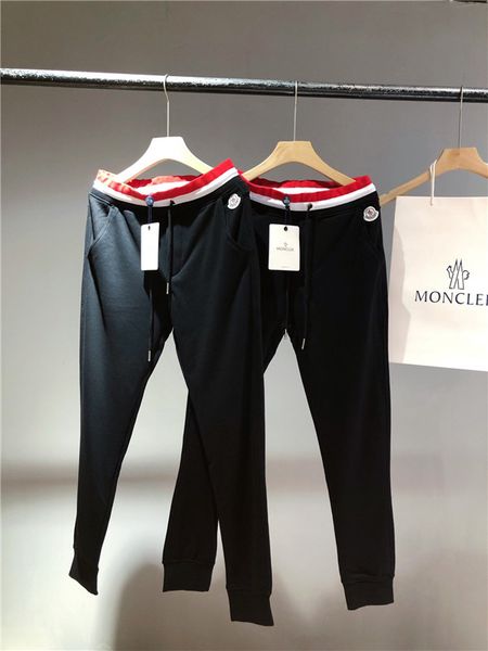 

19 new arrival mengkou mc pari pant ela tic red wai t track trou er men fa hion port jogger ca ual weatpant outdoor pant, Brown;gray