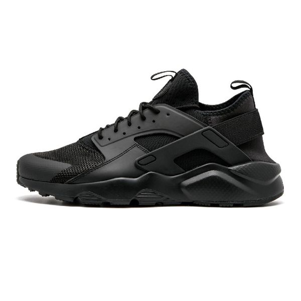 huaraches mens black and white