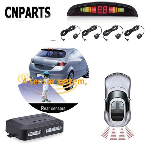 

cnparts for kia rio 3 ceed corolla 2008 avensis c-hr rav4 3 6 car reversing radar parking sensor led display alert