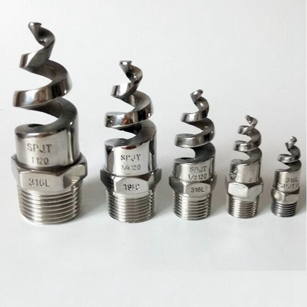 

style 1/2''-1'' stainless steel spiral male thread sprinkler high temperature / corrosion resistance watering emitters