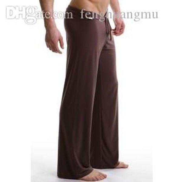 

wholesale-brand мужские пижамы брюки мужские спортивные йога трусики дышащие салон случайные брюки пижамные брюки быстросохнущие m4, Black