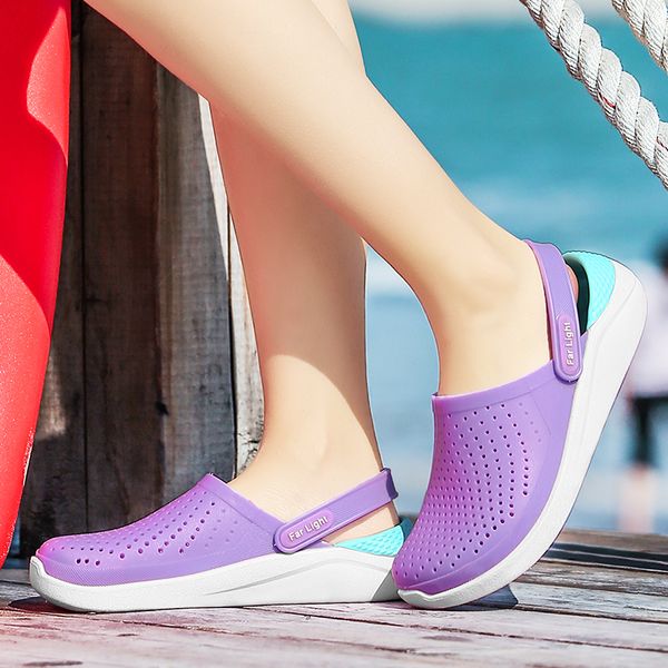 

original classic clogs garden flip flops water shoes women summer beach aqua slipper outdoor swimming sandals gardening shoes