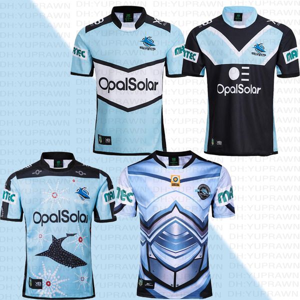 

2018 Australia CRONULLA-SUTHERLAND SHARKS Rugby Jersey 2018 Indigenous Jersey National Rugby League Australia Telstra Premiership Jersey