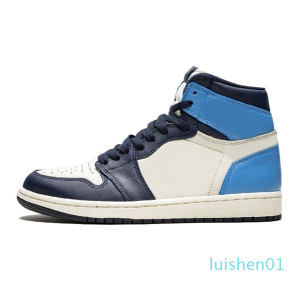 

jumpman 1s factory version 1 storm blue varsity red designer basketball shoes mens trainers new 2020 genuine leather sneakers l01