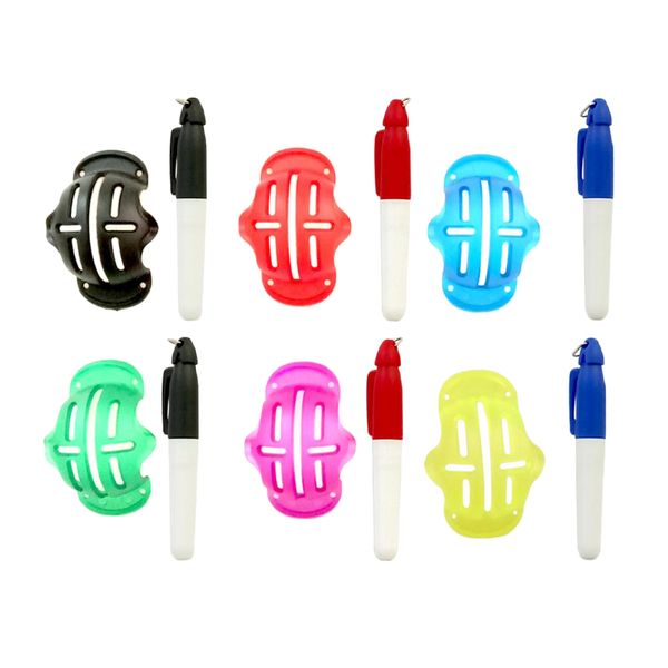 

golf ball line marker, alignment ball marker template , golf ball marker drawing alignment