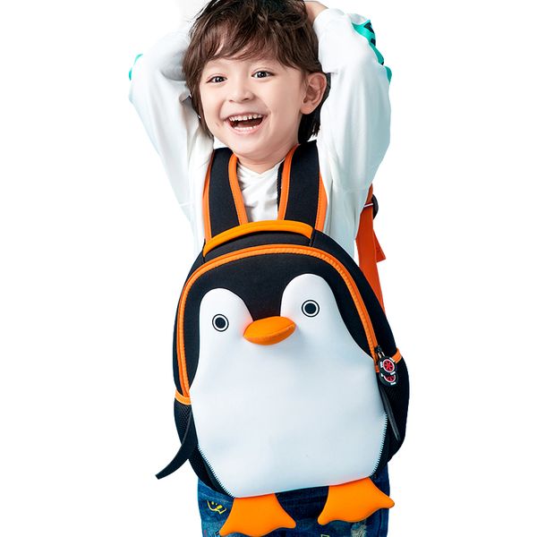 

fashion cute penguin school backpack for boys girls kindergarten cartoon animal school bags kids schoolbag mochila infantil