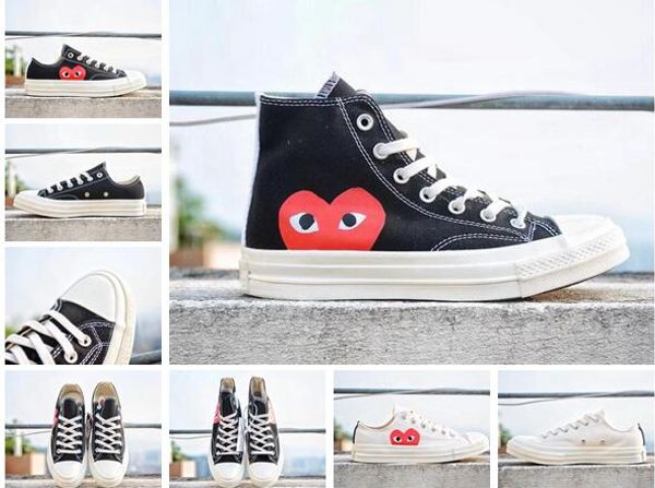 

2018 original shoes for men women running sneakers low high skate big eye fashion casual 6-44, Black