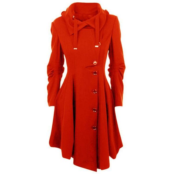 

fashion solid women trench coat spring 2018 asymmetric length european windbreaker casual long ladies overcoat, Tan;black