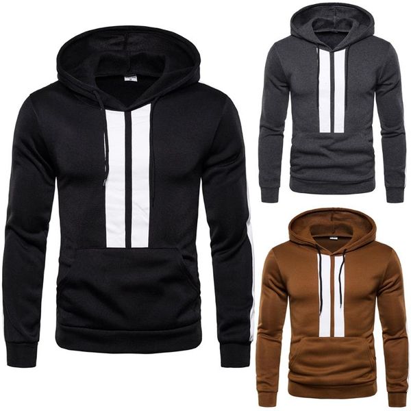 

mens hoodies sweatshirt 2020 streetwear hoody for men pullover causal hoodie men winter fleece sweatshirts mens clothing, Black