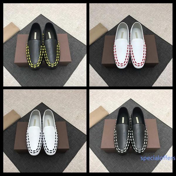 

brandr red bottom loafers luxury party wedding shoe designer black patent leather suede dress shoe for mens slip on flats madaob