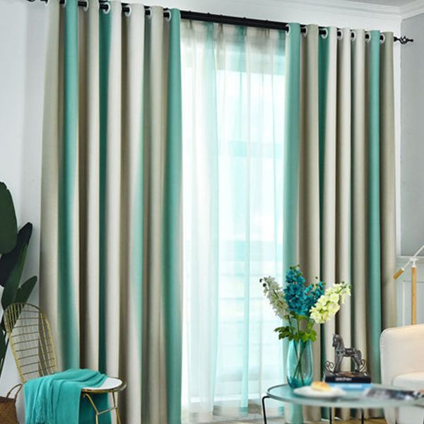2019 Hanging Striped Window Curtain Elegant Home Decor Tulle