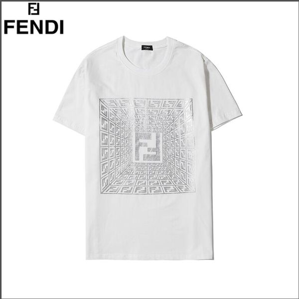 

2019 simple designers t-shirt men's brand shirt t-shirt fashion summer tide brand letter printing luxury men's shirt clothing---3, White