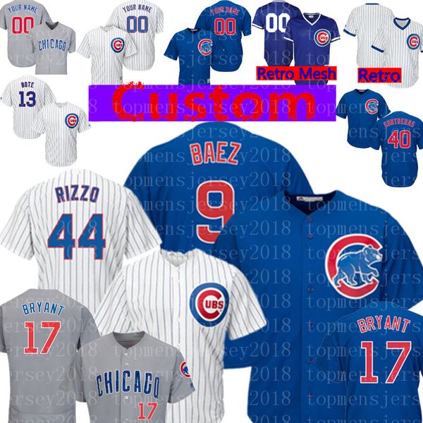 

Chicago cu tom cub jer ey 13 david bote 9 javier baez 44 anthony rizzo 40 will on contrera 18 zobri t 27 ru ell 41 lackey maddon