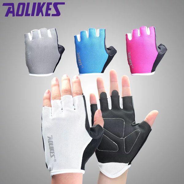 

1 pair fitness gym wear weight lifting training cycling gym fitness gloves training gloves body building