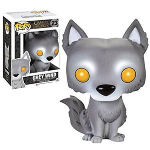 

pretty funko pop game of thrones grey wind 23# action figure collectible model toy gift doll for kids gift toys