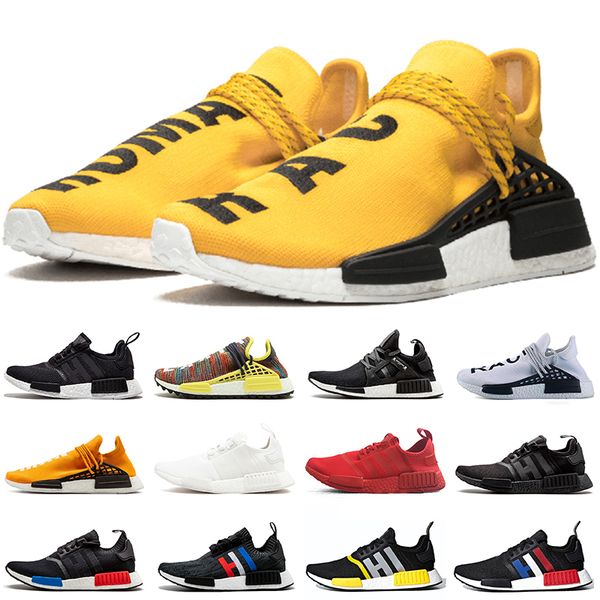 

2020 wholesale human race nmd r1 brand trainers pharrell williams mens og classic womens black nerd orange solar pack designers sneakers