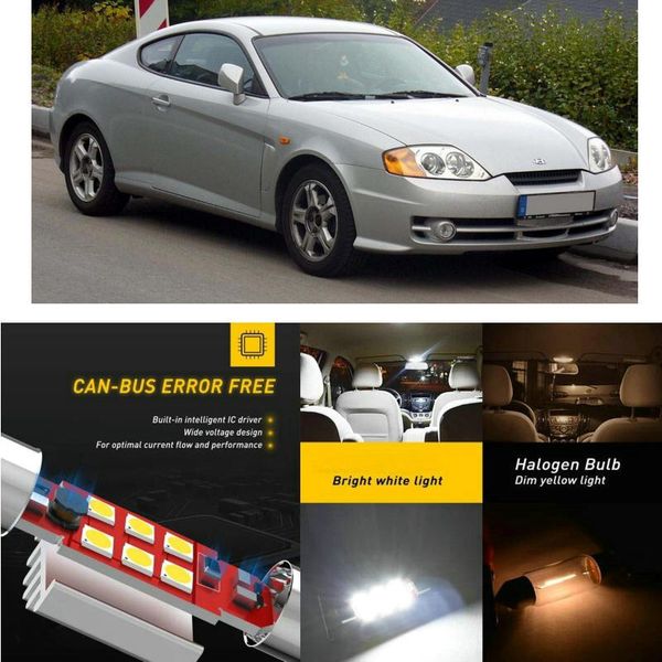 

led interior car lights for coupe gk rd elantra saloon hd xd hatchback car accessories lamp bulb error free