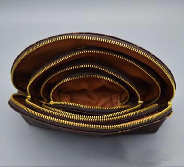 

2020 4pcs/set women cosmetic bags famous makeup bag designer travel pouch make up bag ladies cluch purses organizador toiletry bag