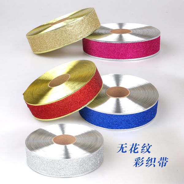 

2018 christmas decoration sparkle ribbon christmas trees & wedding & diy pendant flower fans with bow material c17