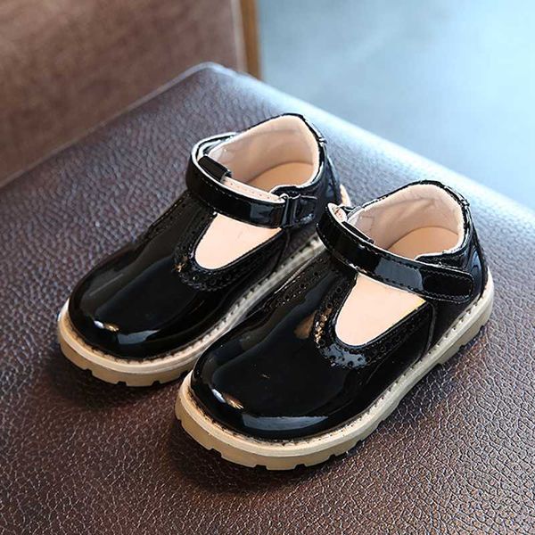 

girls leather shoes children pu sandal toddler princess sneaker kids school shoes baby girl black chaussure enfant fille, Black;grey