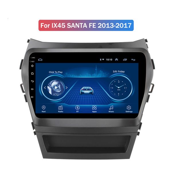 

9 inch android 10 car dvd gps player for hyundai ix45 santa fe 2013-2017 radio video navigation bt wifi