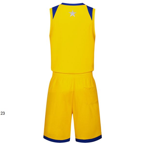 

2019 new blank basketball jerseys printed logo mens size s-xxl price fast shipping good quality yellow y0042, Black;red