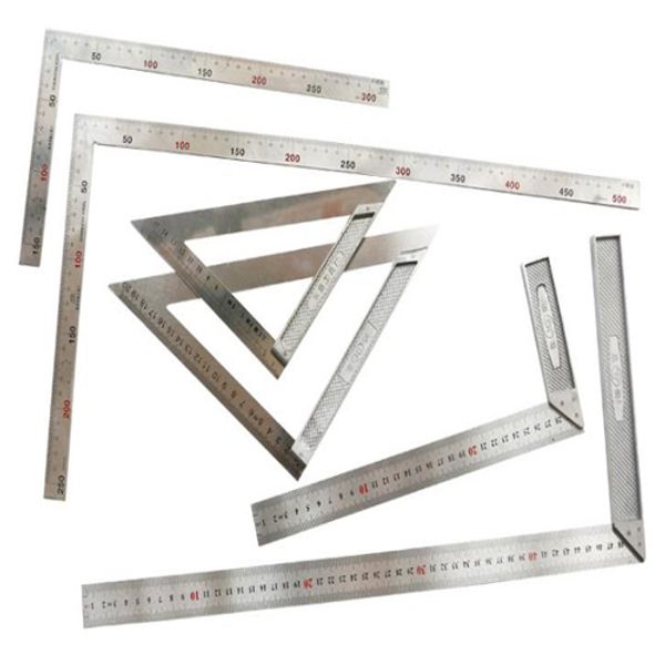 

metal steel engineers try square set wood measuring right angle ruler 90 degrees measurement instruments tool