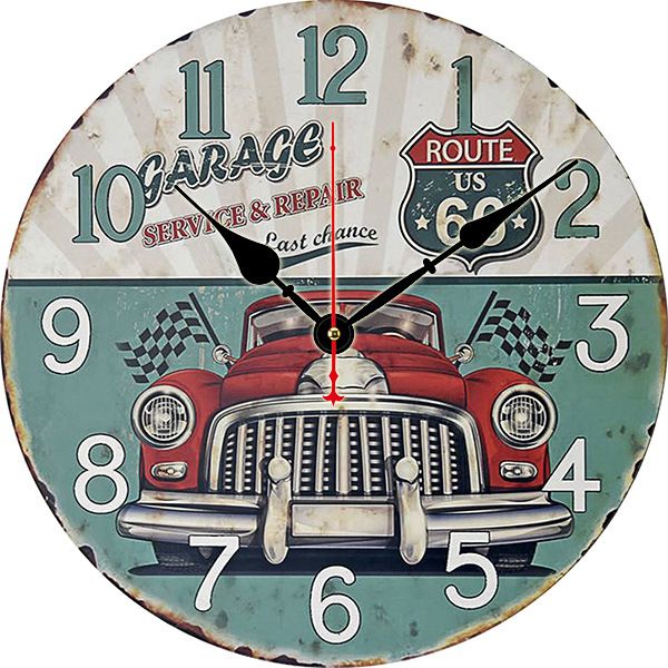 

men wristwatch clock retro decorative wall clock 14 inch creative customized archaize alarm alarm wall