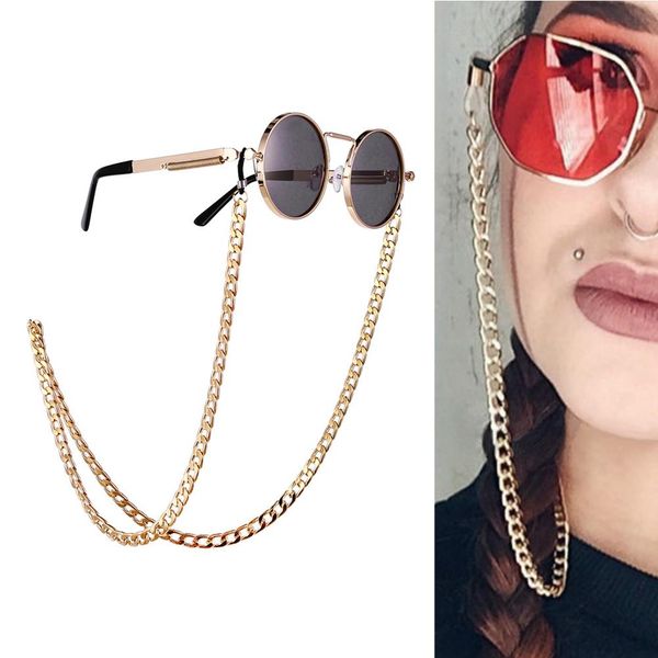 

fashion reading glasses chain for women european and america style glasses chain gold and fashion eyeglasses strap for man woman, Silver