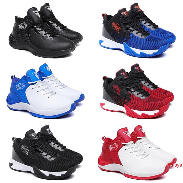 

men basketball shoes black white blue red mens trainers comfortable breathable sports sneakers 40-44 style 11