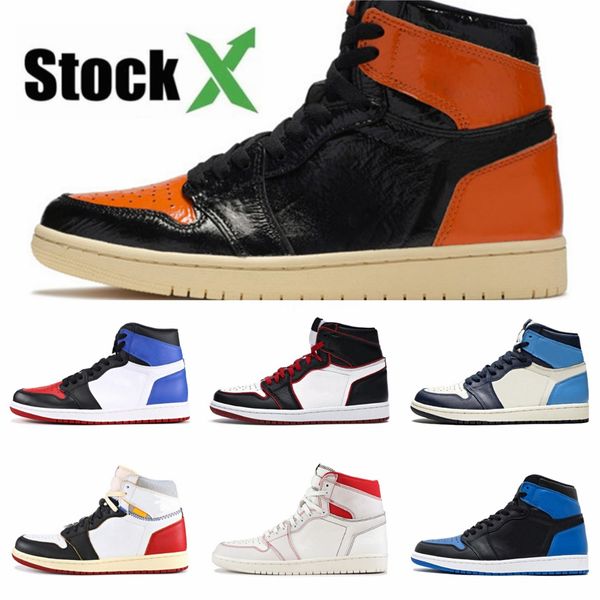 

2020 обувь jumpman 1 высокий solefly x зеленый оранжевый союз 1s nrg человек-паук чикаго кристалл unc патентный офф мужчины женщины # qa324