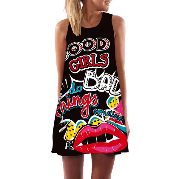 

2020 summer causal letter feather dress women vintage mini club dresses boho party sundress beach vest dress ladies vestido, Black;gray