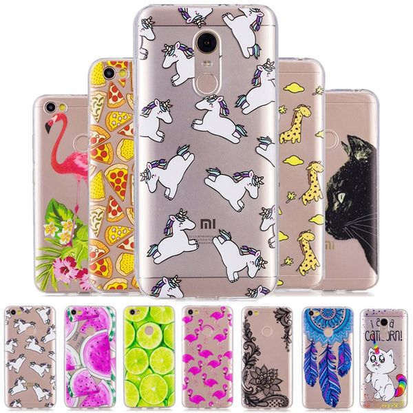 

for xiaomi mi 8 lite redmi 4a 6 6a 5 plus cases cute patterns redmi note 4 4x 5 6 7 pro silicon tpu soft back cover phone case